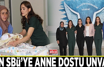 Van SBÜ’ye Anne Dostu unvanı