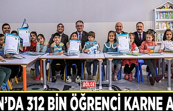 Van’da 312 bin öğrenci karne aldı