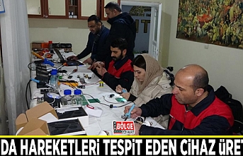 Van’da hareketleri tespit eden cihaz üretildi