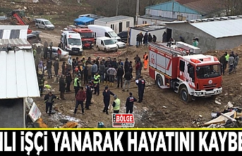 Vanlı işçi yanarak hayatını kaybetti