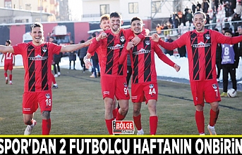 Vanspor'dan 2 futbolcu haftanın onbirinde...