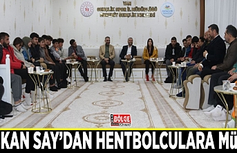 Başkan Say’dan hentbolculara müjde