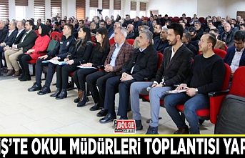 Erciş’te okul müdürleri toplantısı yapıldı