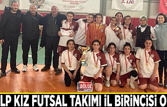 Özalp Kız Futsal Takımı il birincisi oldu