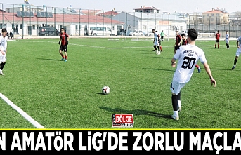 Van Amatör Lig'de zorlu maçlar…