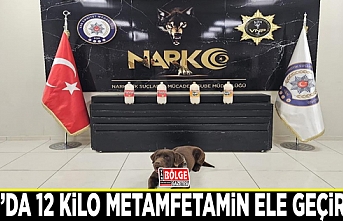 Van’da 12 kilo metamfetamin ele geçirildi