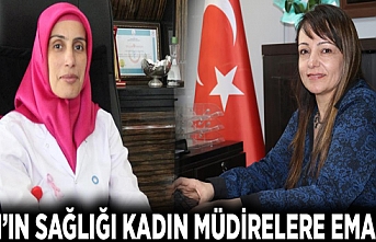 Van’ın sağlığı kadın müdirelere emanet