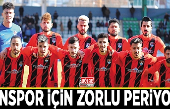 Vanspor için zorlu periyot…