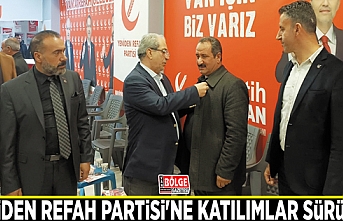 Yeniden Refah Partisi'ne katılımlar sürüyor