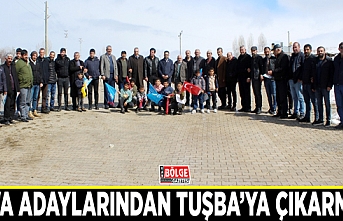 DEVA adaylarından Tuşba’ya çıkarma…