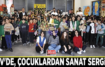 TEGV’de, çocuklardan sanat sergisi…