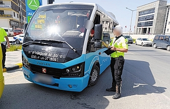 Van'da 24 araç trafikten men edildi