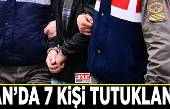 Van’da 7 kişi tutuklandı