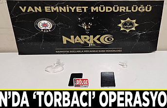 Van’da ‘torbacı’ operasyonu