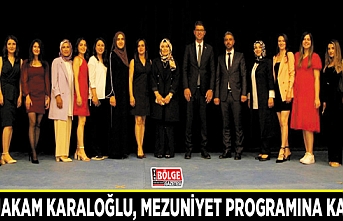 Kaymakam Karaloğlu, mezuniyet programına katıldı