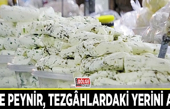 Taze peynir, tezgâhlardaki yerini aldı