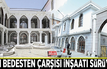 Van Bedesten Çarşısı inşaatı sürüyor