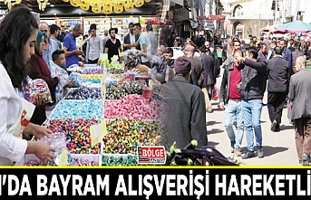 Van'da bayram alışverişi hareketliliği