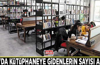 Van'da kütüphaneye gidenlerin sayısı arttı