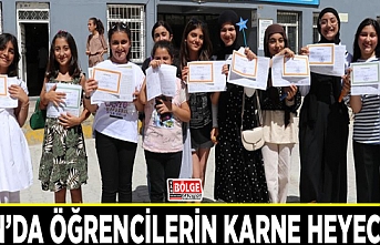 Van’da öğrencilerin karne heyecanı