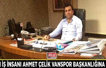 Vanlı İş İnsanı Ahmet Çelik Vanspor başkanlığına aday