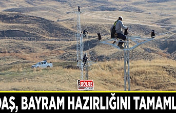 VEDAŞ, bayram hazırlığını tamamladı