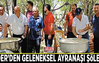 Akder'den geleneksel ayranaşı şöleni…