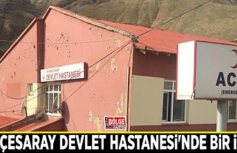 Bahçesaray Devlet Hastanesi'nde bir ilk...