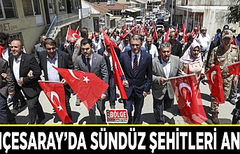 Bahçesaray’da Sündüz Şehitleri anıldı