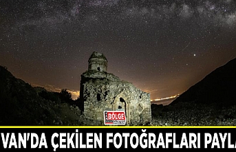 ESA Van'da çekilen fotoğrafları paylaştı