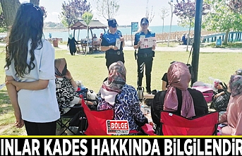 Kadınlar KADES hakkında bilgilendirildi