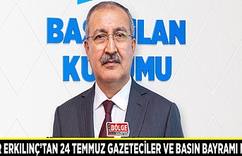 Müdür Erkılınç’tan 24 Temmuz Gazeteciler ve Basın Bayramı mesajı