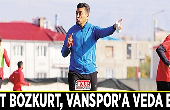 Ümit Bozkurt, Vanspor'a veda etti