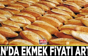 Van'da ekmek fiyatı arttı