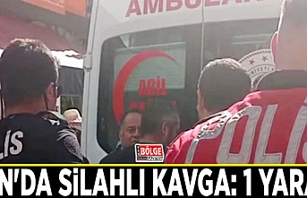 Van'da silahlı kavga: 1 yaralı