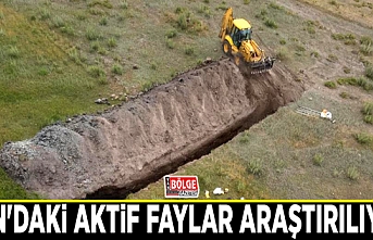 Van'daki aktif faylar araştırılıyor