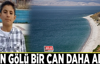 Van Gölü bir can daha aldı