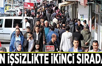 Van işsizlikte ikinci sırada…