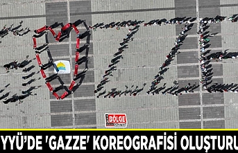 Van YYÜ’de 'Gazze' koreografisi oluşturuldu