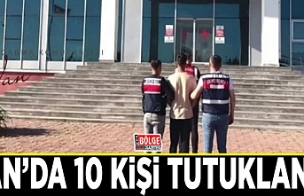 Van’da 10 kişi tutuklandı