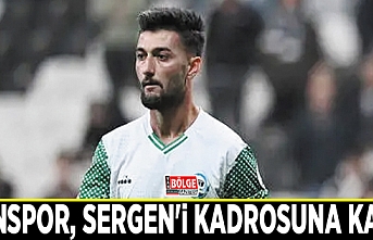 Vanspor, Sergen'i kadrosuna kattı