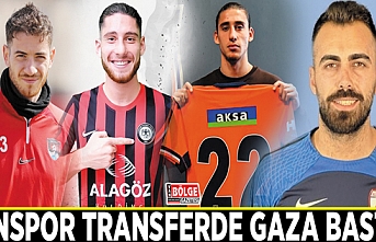 Vanspor transferde gaza bastı…