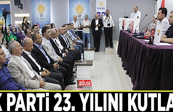 AK Parti 23. yılını kutladı