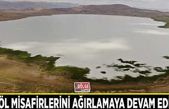 Akgöl misafirlerini ağırlamaya devam ediyor