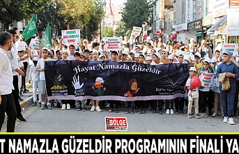 Hayat Namazla Güzeldir programının finali yapıldı