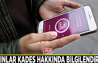 Kadınlar KADES hakkında bilgilendirildi