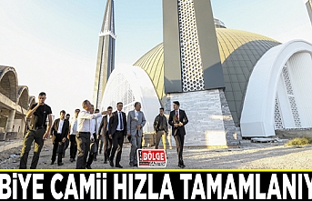 Tıbbiye Camii hızla tamamlanıyor