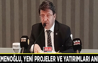 Türkmenoğlu, yeni projeler ve yatırımları anlattı