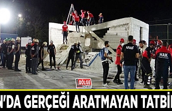 Van'da gerçeği aratmayan tatbikat