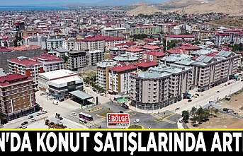 Van'da konut satışlarında artış…